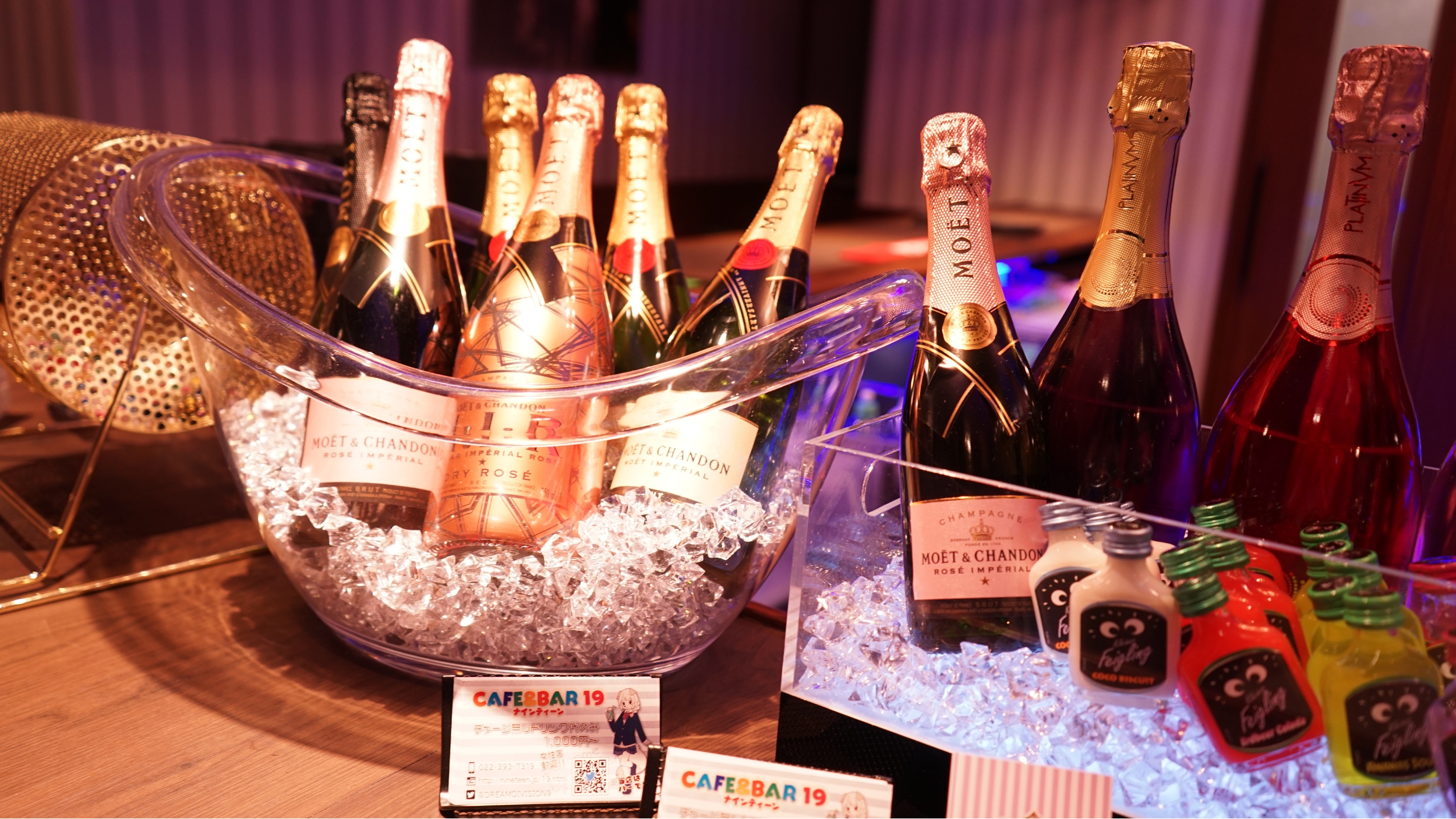 会場内装(CAFE&BAR19)